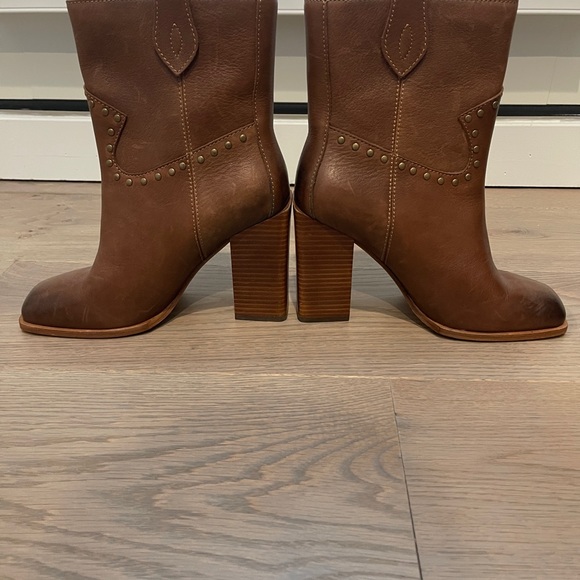 PAIGE Square heel boot. Nwot - Picture 2 of 5